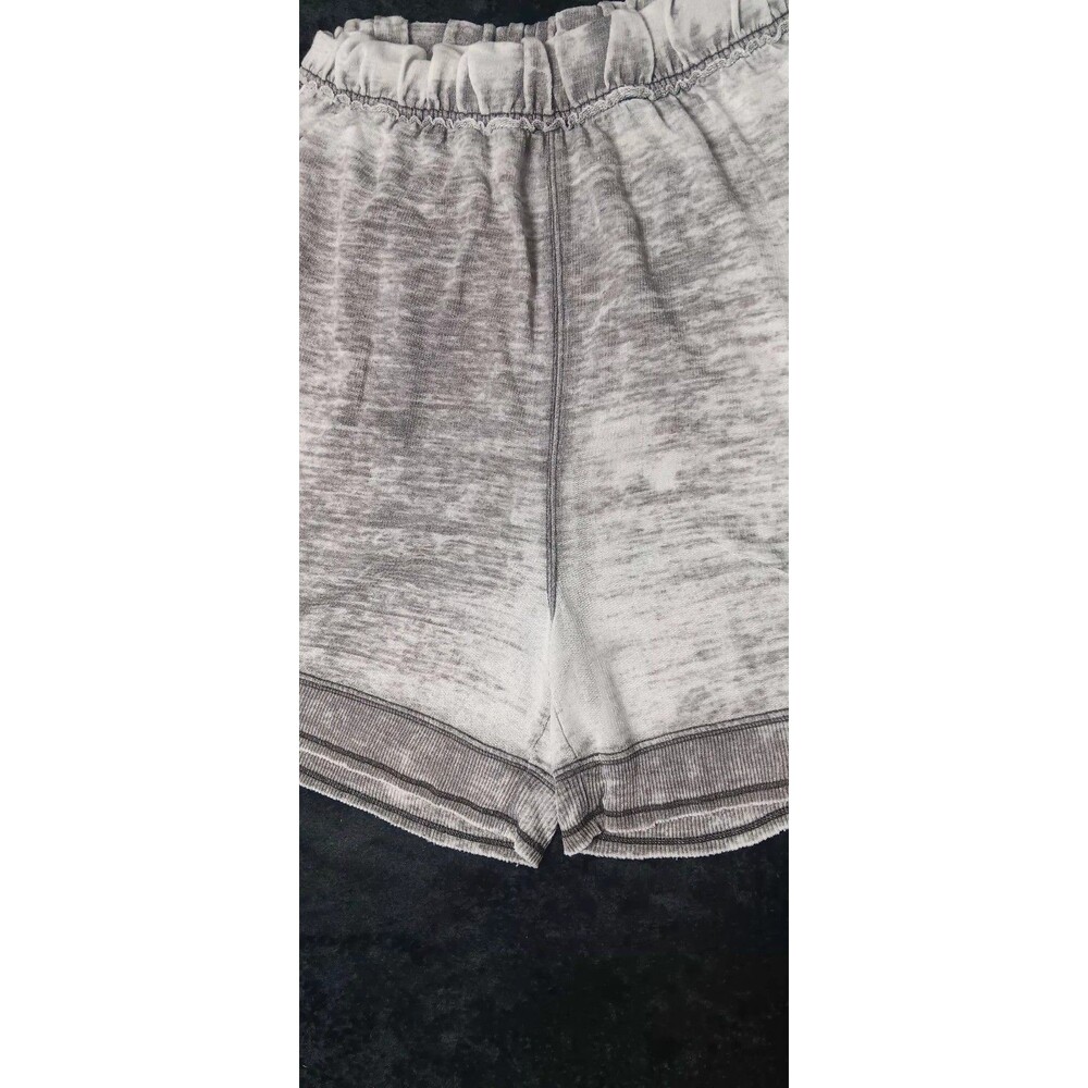 Intimately Free People Burnout Pull On Shorts XS Gray Wash Distressed Lagenlook - Picture 6 of 11